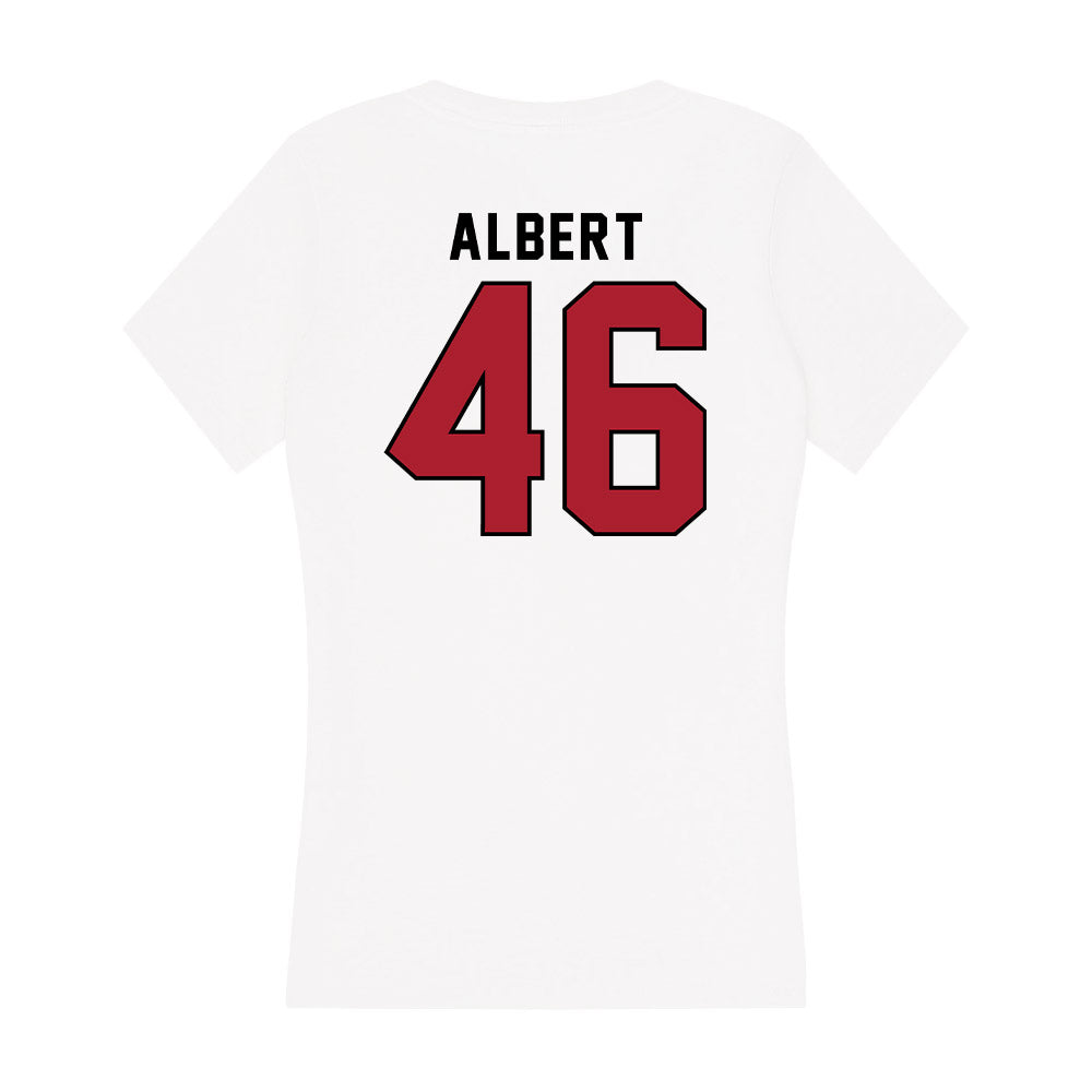 Nicholls State - NCAA Baseball : Sione Albert - Classic Shersey Women's V-Neck T-Shirt-1