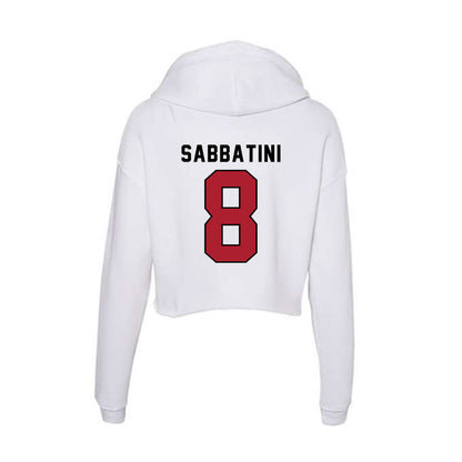 Nicholls State - NCAA Football : Elijah Sabbatini - Classic Shersey Women's Crop Fleece Hoodie-1