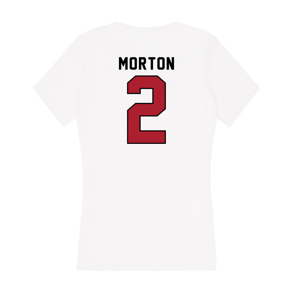 Nicholls State - NCAA Football : Tyler Morton - Classic Shersey Women's V-Neck T-Shirt-1