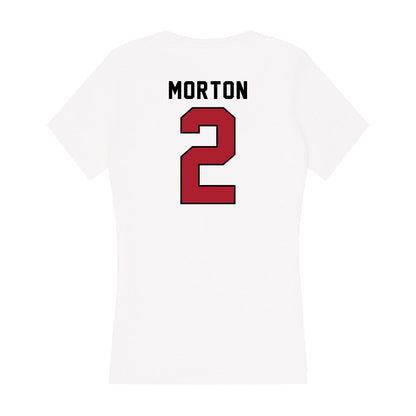 Nicholls State - NCAA Football : Tyler Morton - Classic Shersey Women's V-Neck T-Shirt-1