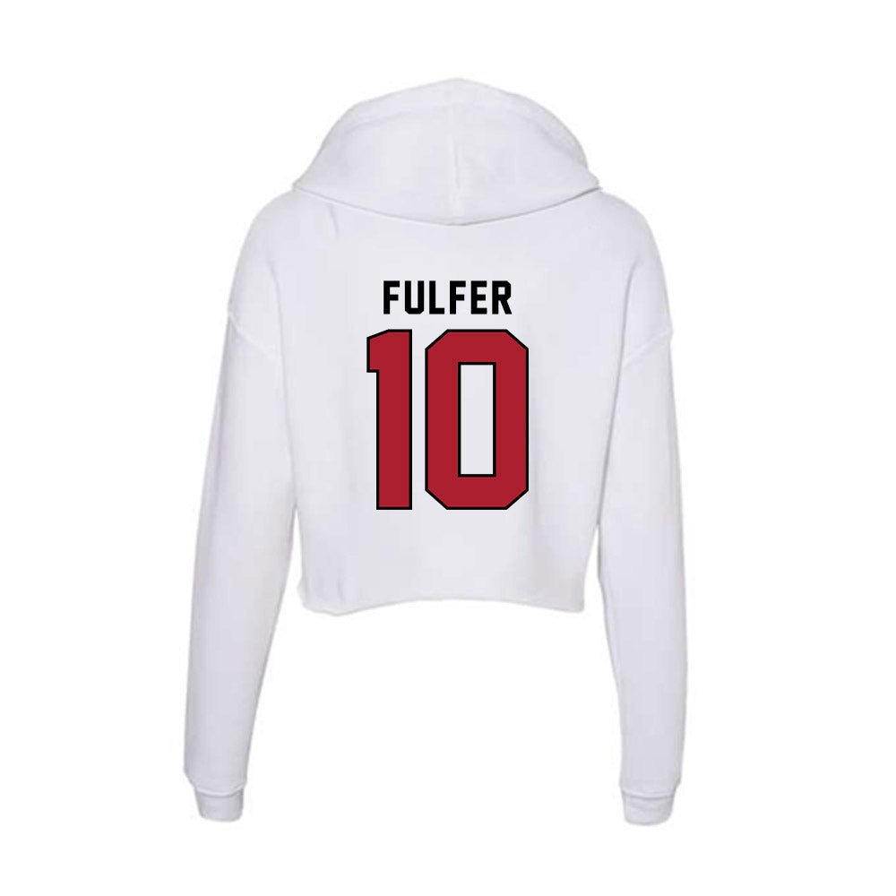 Nicholls State - NCAA Softball : Madison Fulfer - Classic Shersey Women's Crop Fleece Hoodie-1