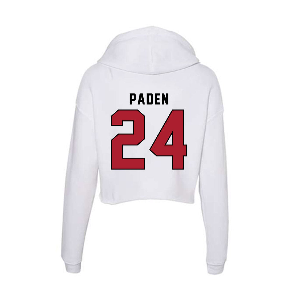 Nicholls State - NCAA Softball : Averi Paden - Classic Shersey Women's Crop Fleece Hoodie-1