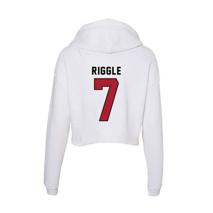 Nicholls State - NCAA Women's Soccer : Mylea Riggle - Classic Shersey Women's Crop Fleece Hoodie-1