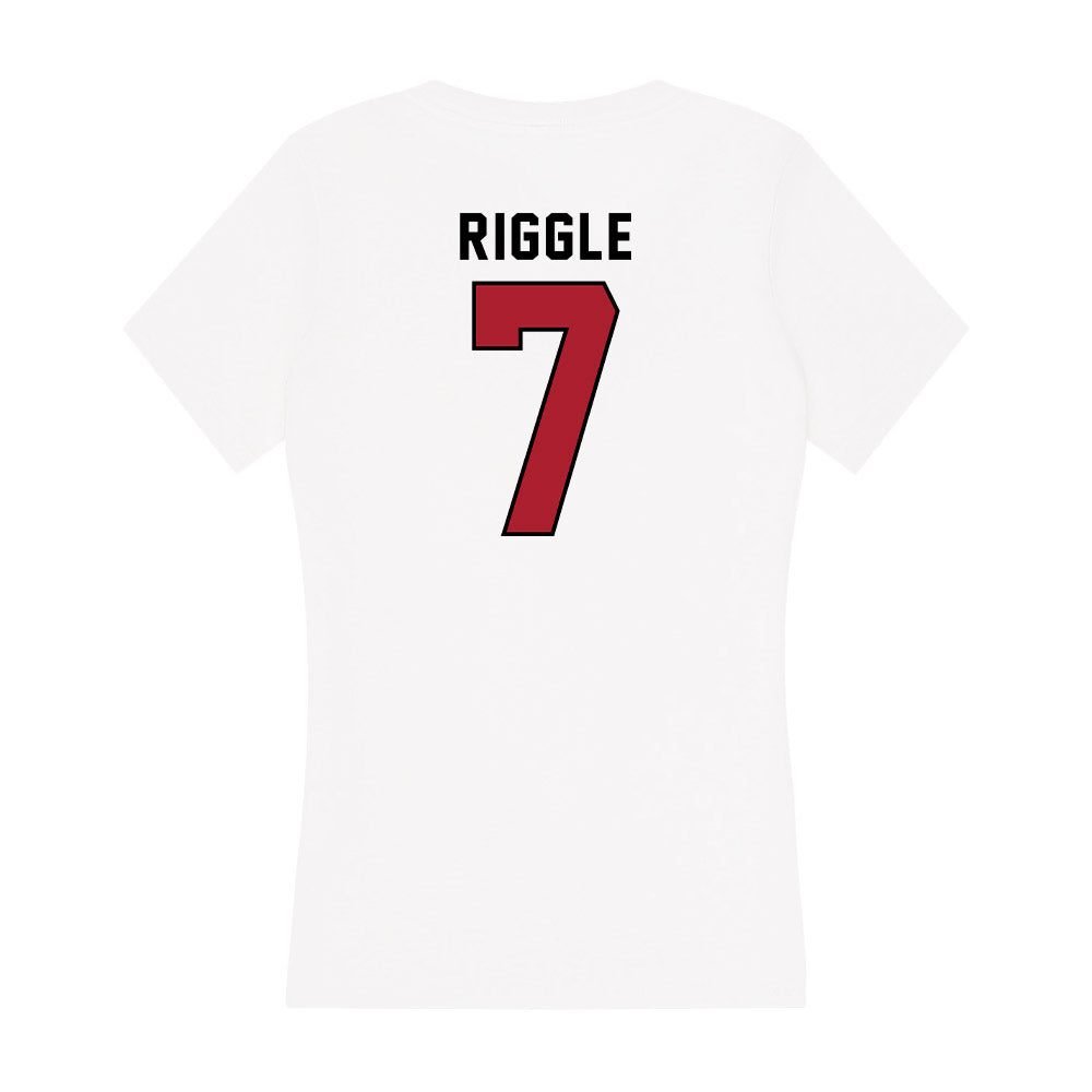 Nicholls State - NCAA Women's Soccer : Mylea Riggle - Classic Shersey Women's V-Neck T-Shirt-1