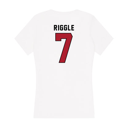 Nicholls State - NCAA Women's Soccer : Mylea Riggle - Classic Shersey Women's V-Neck T-Shirt-1