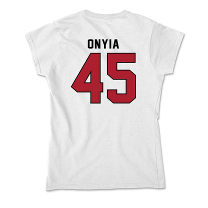 Nicholls State - NCAA Football : Noah Onyia - Classic Shersey Soft Style Women’s T-Shirt-1