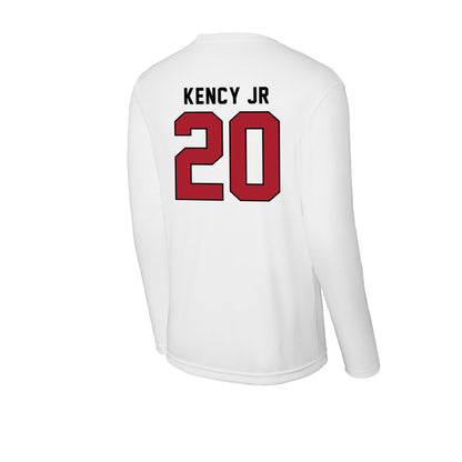 Nicholls State - NCAA Football : David Kency Jr - Classic Shersey Activewear Long Sleeve T-Shirt-1