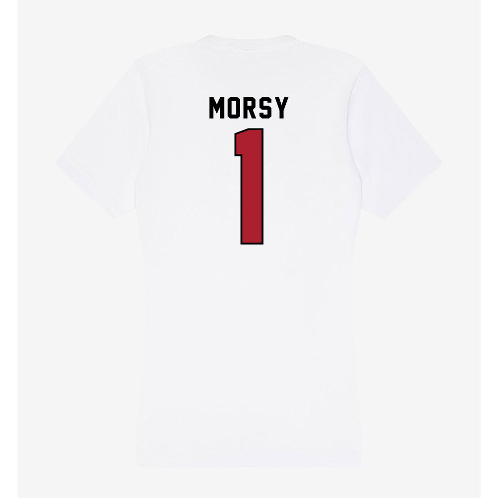 Nicholls State - NCAA Men's Tennis : Omar Morsy - Classic Shersey Women's V-Neck T-Shirt-1