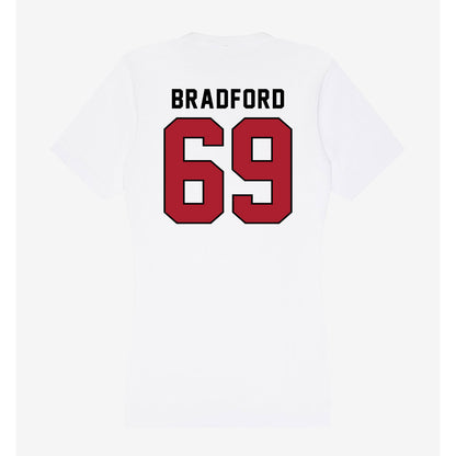 Nicholls State - NCAA Football : Joseph Bradford - Classic Shersey Women's V-Neck T-Shirt-1