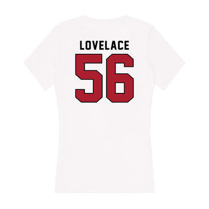 Nicholls State - NCAA Football : Rasheed Lovelace - Classic Shersey Women's V-Neck T-Shirt-1