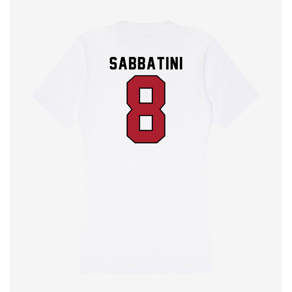 Nicholls State - NCAA Football : Elijah Sabbatini - Classic Shersey Women's V-Neck T-Shirt-1