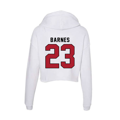 Nicholls State - NCAA Football : Jason Barnes - Classic Shersey Women's Crop Fleece Hoodie-1