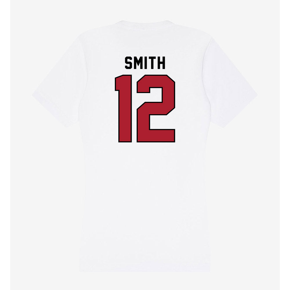 Nicholls State - NCAA Football : Jordan Smith - Classic Shersey Women's V-Neck T-Shirt-1