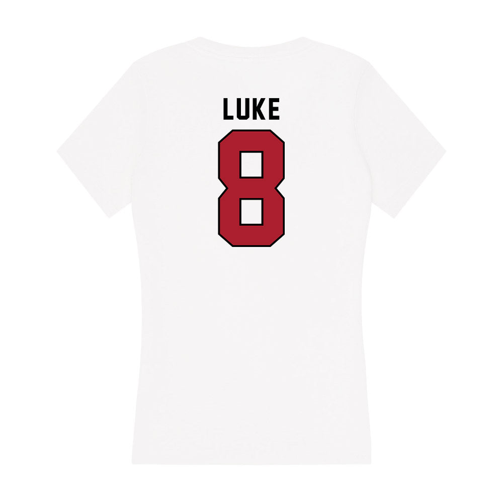 Nicholls State - NCAA Baseball : Haden Luke - Classic Shersey Women's V-Neck T-Shirt-1