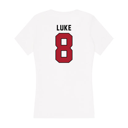 Nicholls State - NCAA Baseball : Haden Luke - Classic Shersey Women's V-Neck T-Shirt-1