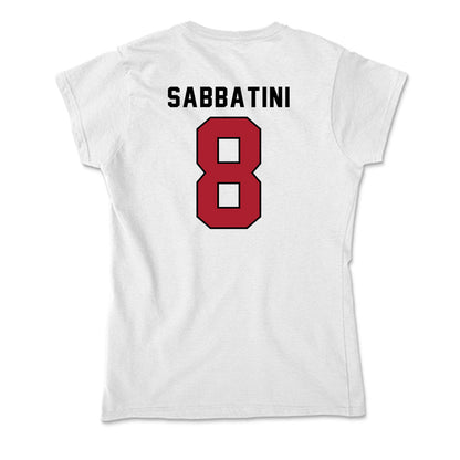 Nicholls State - NCAA Football : Elijah Sabbatini - Classic Shersey Soft Style Women’s T-Shirt-1