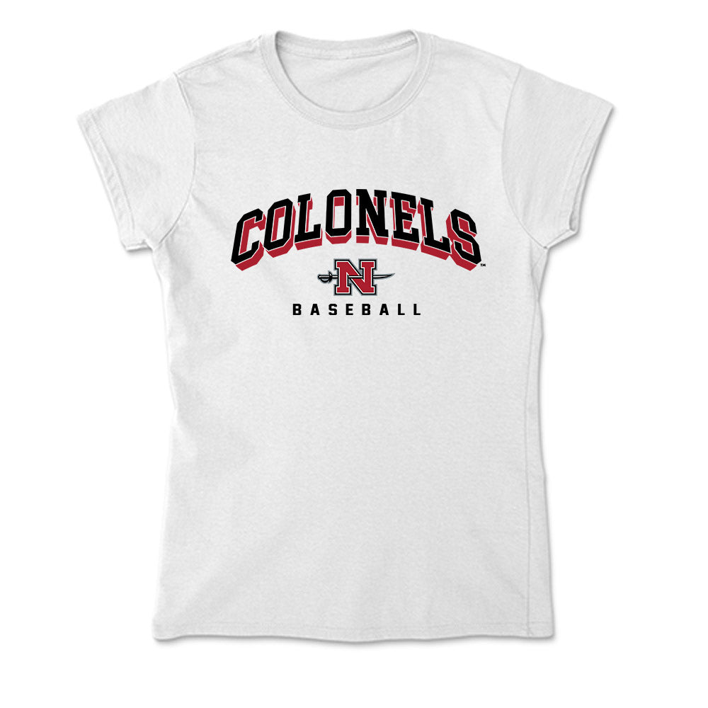 Nicholls State - NCAA Baseball : Luke McGibboney - Classic Shersey Soft Style Women’s T-Shirt-0