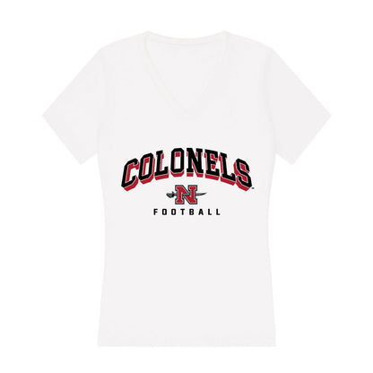 Nicholls State - NCAA Football : Joseph Mason - Classic Shersey Women's V-Neck T-Shirt-0