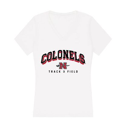 Nicholls State - NCAA Men's Track & Field : Kyshun Webster - Classic Shersey Women's V-Neck T-Shirt-0