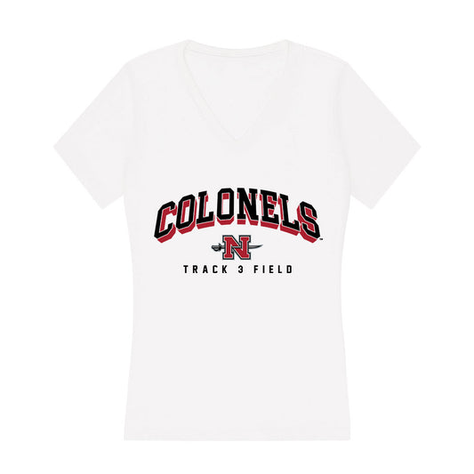 Nicholls State - NCAA Men's Track & Field : Kyshun Webster - Classic Shersey Women's V-Neck T-Shirt-0