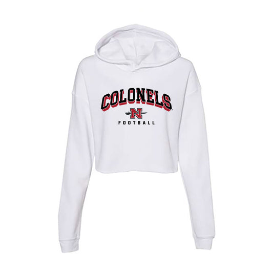 Nicholls State - NCAA Football : David Kency Jr - Classic Shersey Women's Crop Fleece Hoodie-0