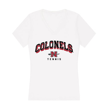Nicholls State - NCAA Men's Tennis : Gerhard Venter - Classic Shersey Women's V-Neck T-Shirt-0