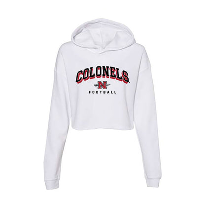 Nicholls State - NCAA Football : Jordan Smith - Classic Shersey Women's Crop Fleece Hoodie-0