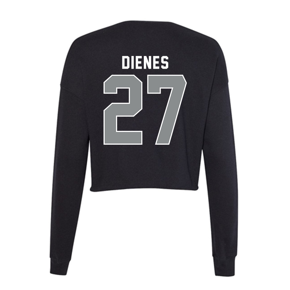 Memphis - NCAA Baseball : Jacob Dienes - Women's Cropped Crew Fleece-1
