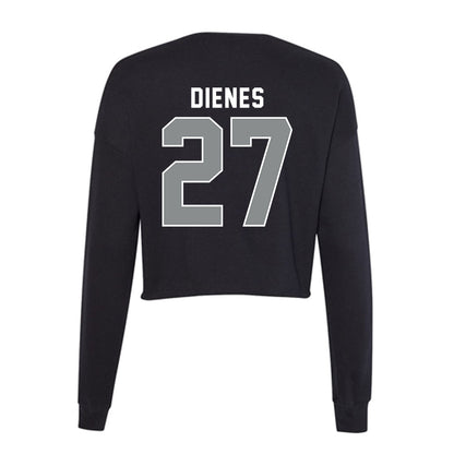 Memphis - NCAA Baseball : Jacob Dienes - Women's Cropped Crew Fleece-1