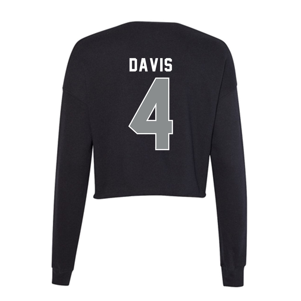 Memphis - NCAA Softball : Ariel Davis - Women's Cropped Crew Fleece-1