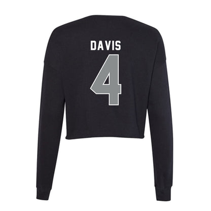 Memphis - NCAA Softball : Ariel Davis - Women's Cropped Crew Fleece-1