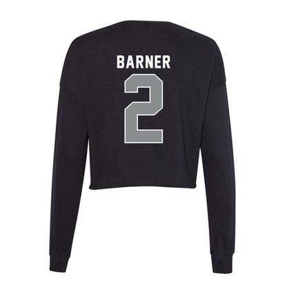 Memphis - NCAA Women's Basketball : Taylor Barner - Women's Cropped Crew Fleece-1