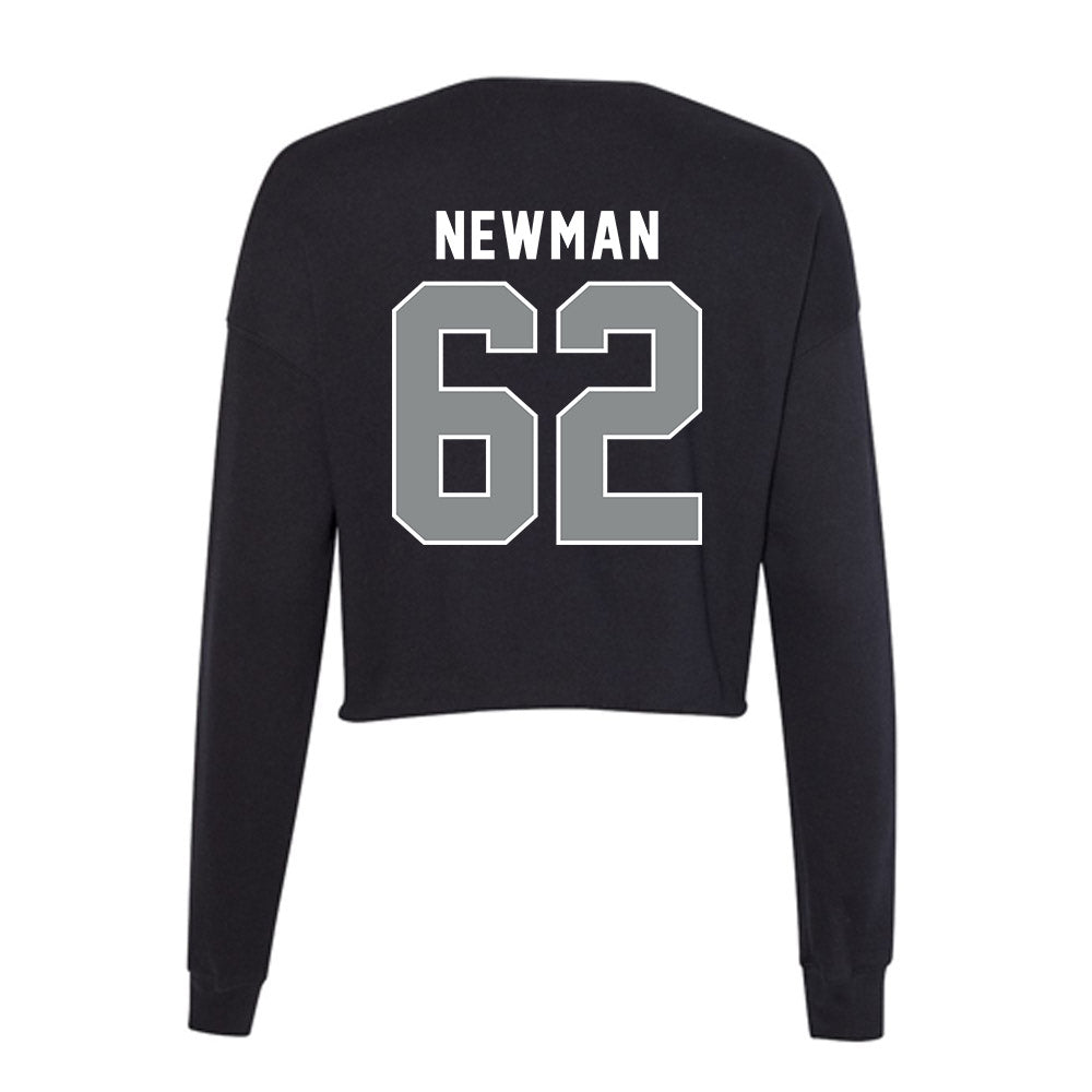 Memphis - NCAA Football : Ethan Newman - Women's Cropped Crew Fleece-1