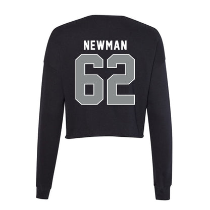 Memphis - NCAA Football : Ethan Newman - Women's Cropped Crew Fleece-1