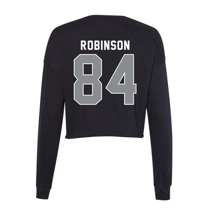 Memphis - NCAA Football : Nahmier Robinson - Women's Cropped Crew Fleece-1