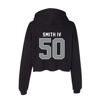 Memphis - NCAA Baseball : James Smith IV - Women's Crop Fleece Hoodie-1