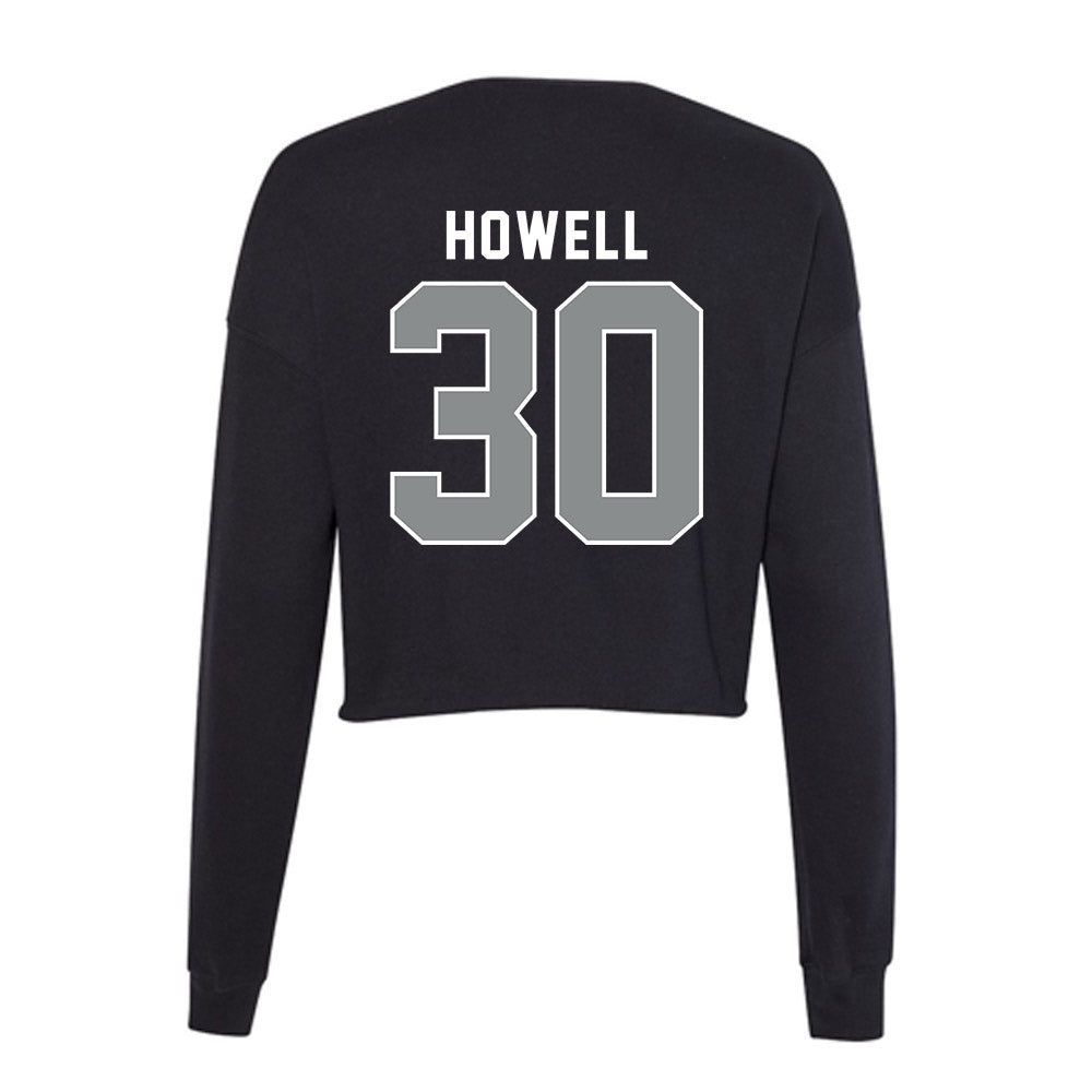Memphis - NCAA Baseball : Will Howell - Women's Cropped Crew Fleece-1