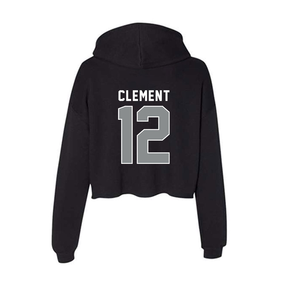 Memphis - NCAA Softball : Kayla Clement - Women's Crop Fleece Hoodie-1