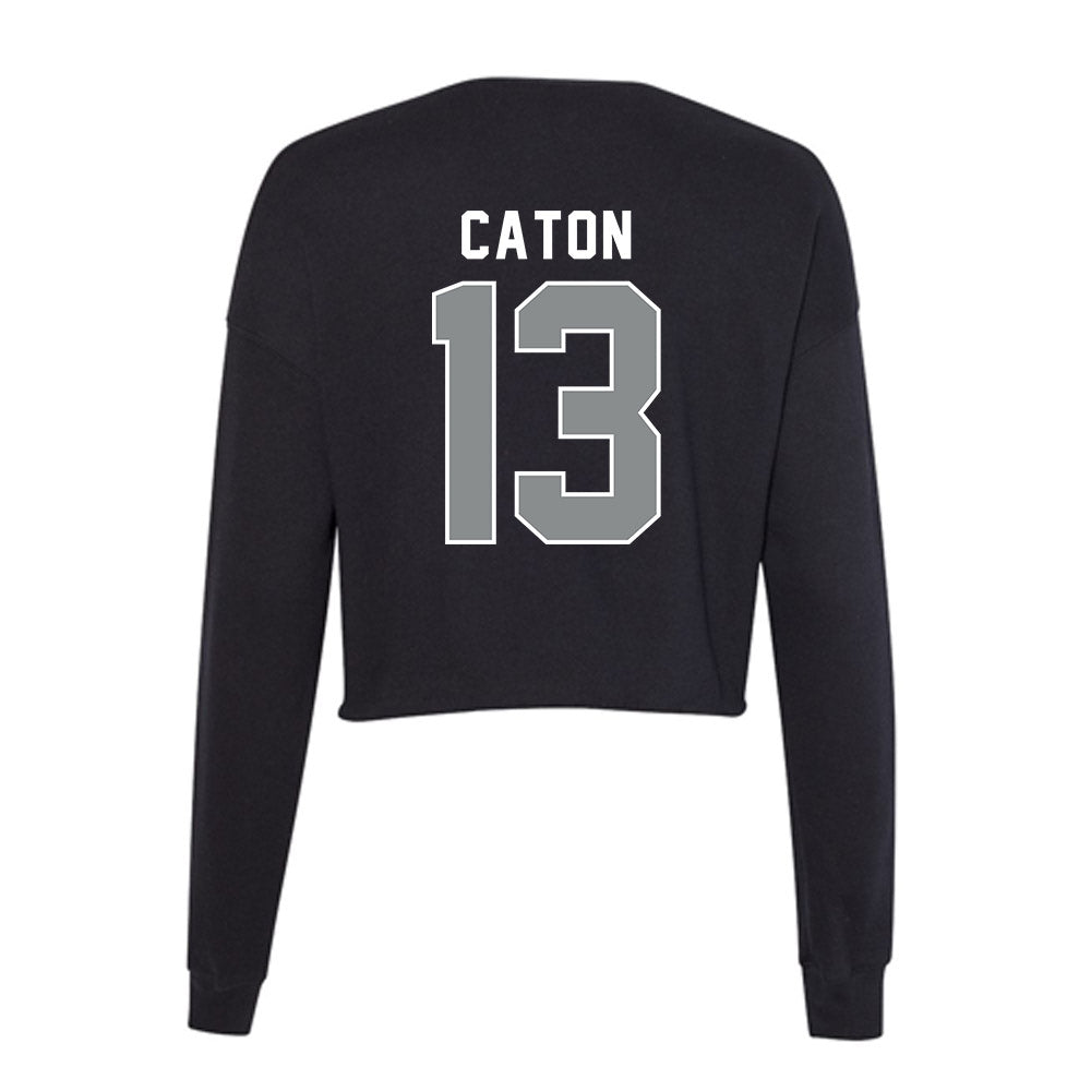 Memphis - NCAA Softball : Taylor Caton - Women's Cropped Crew Fleece-1