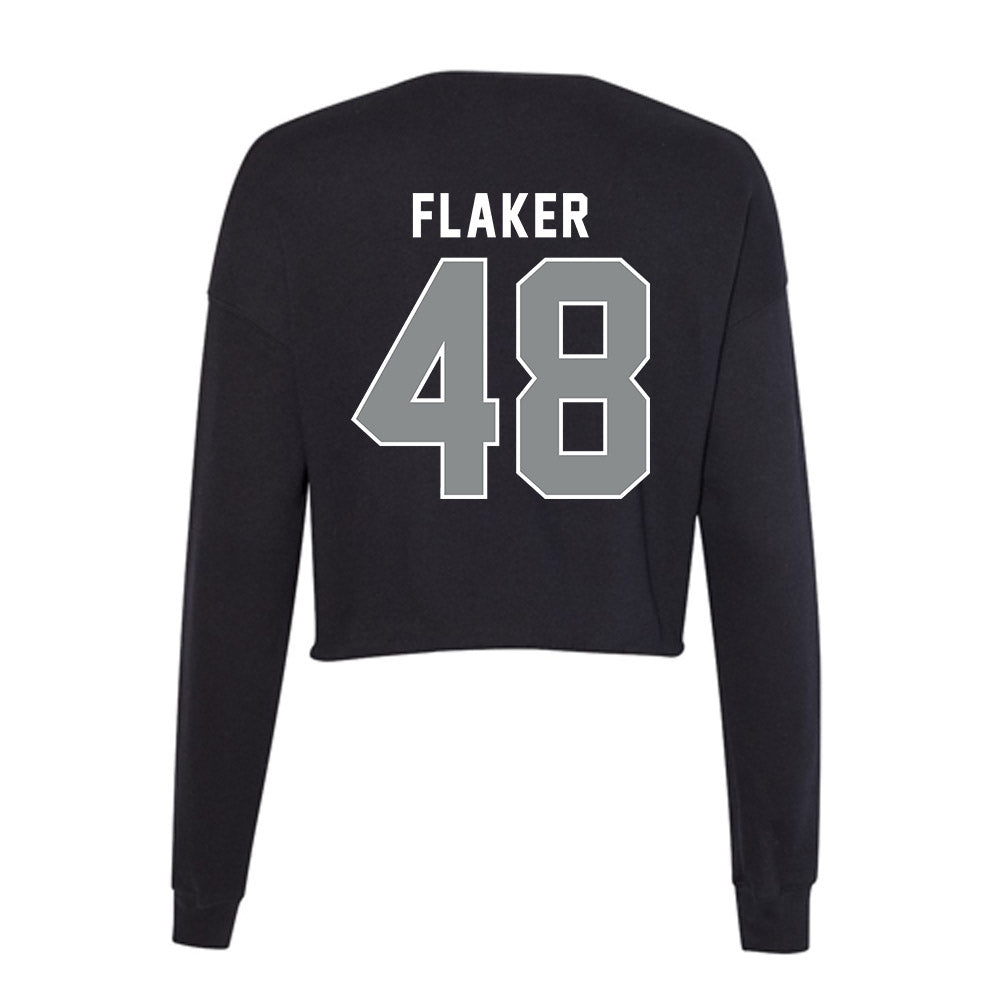 Memphis - NCAA Football : Jayden Flaker - Women's Cropped Crew Fleece-1