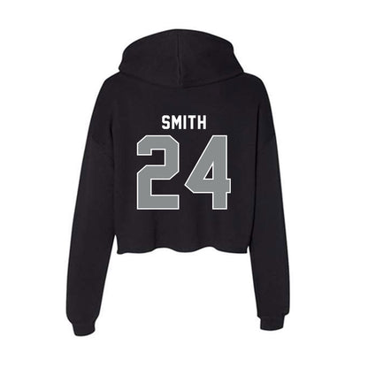Memphis - NCAA Women's Basketball : Tamya Smith - Women's Crop Fleece Hoodie-1