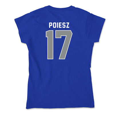 Memphis - NCAA Women's Soccer : Gillian Poiesz - Soft Style Women’s T-Shirt-1