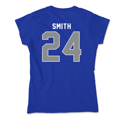 Memphis - NCAA Women's Basketball : Tamya Smith - Soft Style Women’s T-Shirt-1