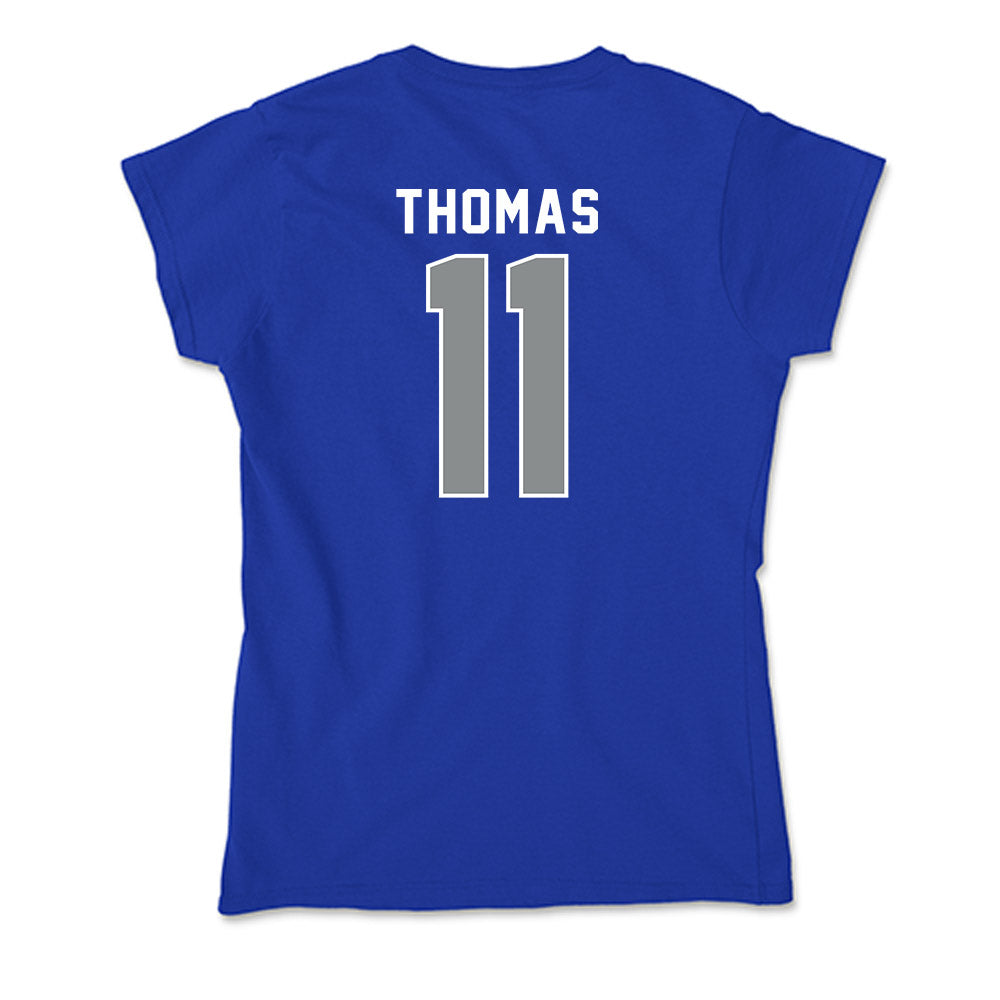 Memphis - NCAA Women's Soccer : Sakura Thomas - Soft Style Women’s T-Shirt-1