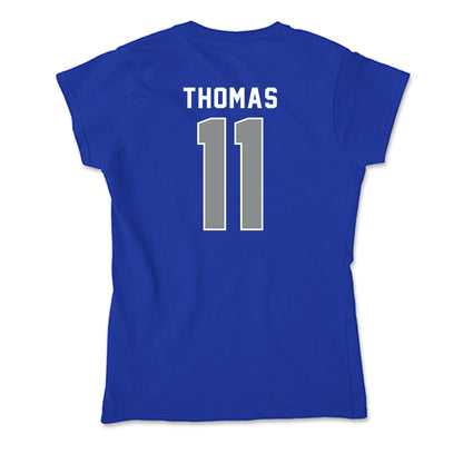 Memphis - NCAA Women's Soccer : Sakura Thomas - Soft Style Women’s T-Shirt-1