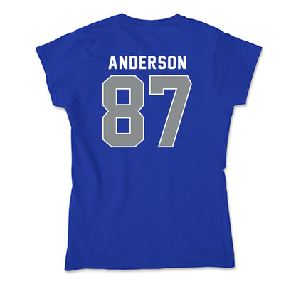 Memphis - NCAA Football : Bryce Anderson - Soft Style Women’s T-Shirt-1