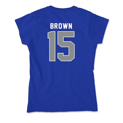 Memphis - NCAA Softball : Faith Brown - Soft Style Women’s T-Shirt-1