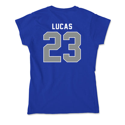 Memphis - NCAA Baseball : Isaac Lucas - Soft Style Women’s T-Shirt-1