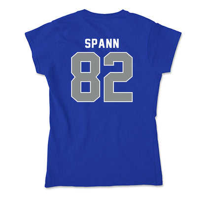 Memphis - NCAA Football : Justice Spann - Soft Style Women’s T-Shirt-1