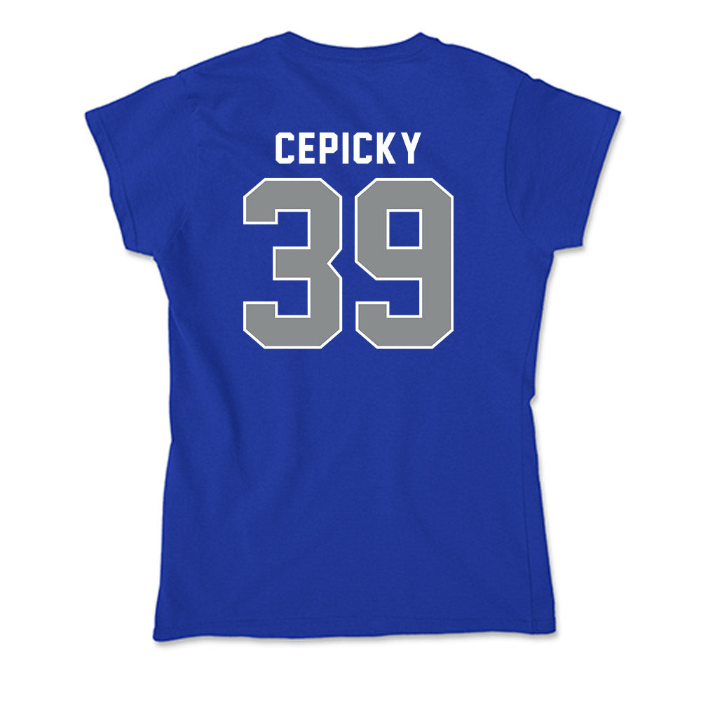 Memphis - NCAA Football : Gabriel Cepicky - Soft Style Women’s T-Shirt-1